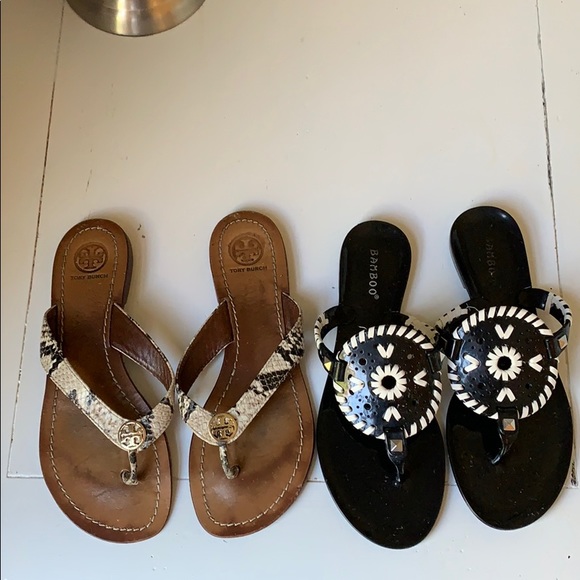 Tory Burch Shoes - Size 7 pair of flip flops Tory Burch and other